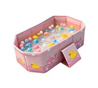 Vasca Da Bagno Pieghevole Per Bambini - Design Antiribaltamento A Papera | Vasca Da Bagno Portatile Per Bambini Per Ragazze Asilo Per La Casa Viaggi Hotel Routine Quotidiana Vacanza Campeggio App