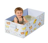 Vasca da Bagno Pieghevole per Bambini Tenuta stagna con tappo di scarico | Bacinella per Doccia per Bambini e Bambine Per le bambine, uso interno, bagno, doccia, , in viaggio, in cam