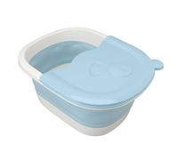 Vasca da Bagno Pieghevole per Piedi, Sollievo Pressione per Uso Domestico, Vasca da Bagno in Plastica per Rimozione Calli e Sollievo Dal Dolore Ai Piedi con Bagno di Sale Epsom,