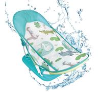 Vasca da bagno pieghevole per vasca da bagno per la pelle di recente regolabile e delicata | Sedile da bagno pieghevole con rete di supporto per doccia e serbatoio per, amici e familiari