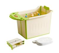 Vasca da bagno pieghevole | Vasca da bagno pieghevole | BAGNO SEDIE NON -SLIP per bambini | per il bagno | Spessa vasca da viaggio per il bagno a casa, nel dormitorio o nell'appartamento