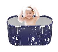 Vasca da bagno pieghevole, Vasca da bagno portatile spessa per doccia, Vasca da bagno solida antiscivolo per bagno di ghiaccio caldo, bagno domestico, adulti, bambini, interno ed esterno