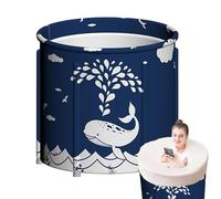 Vasca da bagno pieghevole - vasca da tuffo all'aperto, pieghevole a crollo a freddo | da bagno di ghiaccio pieghevole, botte doccia in stoffa oxford impermeabile, pieghevole leggera,