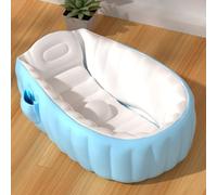 Vasca Da Bagno Portatile Per | Vasca Da Bagno Gonfiabile Per La Prima Infanzia Con Pompaggio A Piedi Per La Doccia | Vaschetta Doccia Cura Antiscivolo Portatile Per Bambini Dai 2 Anni