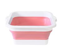 Vasca da bagno pulita - Vasca da bagno | 42 x 38 x 17 cm pieghevole di grandi dimensioni antiscivolo 168 punti convessi massaggio barile per uomini donne anziani bagno casa auto pulizia