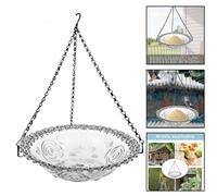 Vasca da bagno rustica uccellino e mangiatoia per esterno per arredo giardino fa