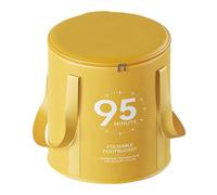 Vasca da bagno - secchio spa portatile pieghevole con base non slittata per ammollo rilassante, cura della circolazione e pulizia, bacino compatto per la pedicure della casa per viaggi doccia,