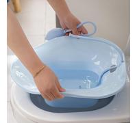 Vasca da bagno Sitz per sedile del water, seduta robusta e ampia, facile da