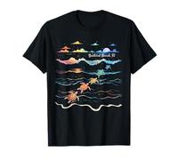 Vasca da bagno Spiaggia Florida Sea Turtle Lover Beach Vacanza Maglietta