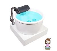 Vasca Da Bagno Termale In Acrilico Pediluvio Con Idromassaggio Pedicure Foot Spa Vasca Da Bagno Attrezzatura Per Il Massaggio Del Salone Di Regolazione Del Caldo E Del Freddo (Size : Bath)