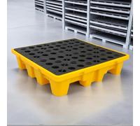 Vasca di Raccolta per fuoriuscite di Olio a Prova di perdite - 17 Pollici (120x60x10 cm) Resistente, Adatta per Uso Industriale e in Garage - Soluzione Ideale per la Raccolta di fuoriuscite