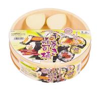 Vasca di riso giapponese in legno per sushi oke 220 mm 8,6" Temaki SET 3 pezz...