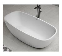 Vasca Free Standing Meradhoo in Art Stone Colore Bianco Opaco Lullaby - CONFEZIONE: 1 pz.