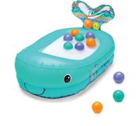Vasca gonfiabile infantino balena - palline da gioco integrate e termiche - 76 x 45 cm