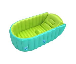 Vasca gonfiabile per bambini, vasca da bagno portatile con design antiscivolo e adatto ai viaggi, per la casa, i viaggi o le esigenze di cura all'aperto, 80 x 55 x 20 cm