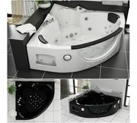 Vasca Idromassaggio da bagno 152x152 vetro frontale RISCALDATORE 28 idrogetti CE