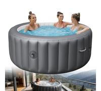 vasca idromassaggio gonfiabile, spa gonfiabile per esterni, Temp. max. 40°C/104°F, Airflow 130 ugelli, 2-3 persone, spa gonfiabile con bolle, Per patio, giardino e aree esterne 2-3people-220V