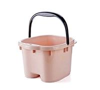 Vasca idromassaggio in plastica, massaggiatore per pedicure, terapeutico per pedicure, rilassa i piedi doloranti e sovraccarichi di lavoro, 37 x 35 x 22 cm (D 38 x 32 x 24 cm) caldo come sempre