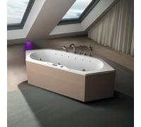 Vasca idromassaggio LED ozono vasca angolare bagno vasca idromassaggio piscin...