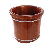 Vasca idromassaggio per pediluvi in Botte di Legno, Vasca idromassaggio per pediluvi di Grandi Dimensioni, Secchio per Sauna in Legno, Spa per Massaggi ai Piedi per la casa, Spa per Piedi e Gambe