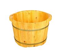 Vasca idromassaggio per pediluvio in botte di legno, vasca idromassaggio per pediluvi, secchiello per immersione dei piedi, vaschetta per i piedi per adulti, vasca per piedi ammollo, secchiello in