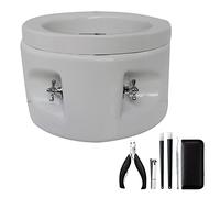 Vasca Idromassaggio Piedi Pediluvio Massaggiatore Piedi Mantenimento Temperatura Acqua Pediluvio Spa Piedi Vaschetta Pedicure Idromassaggiatore Plantare Alleviare La Fatica (Size : Bath+pedicure5)