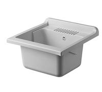 Vasca in Resina Ricambio Lavatoio 60x60 cm Compatibile con Diversi Lavatoio