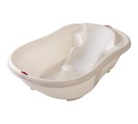 OKBABY Onda Evolution con Barre di Supporto - Vaschetta dal Design Ergonomico per il Bagnetto del Neonato 0-12 Mesi - Bianco, 2.22 kilograms, 1 Unità, 1