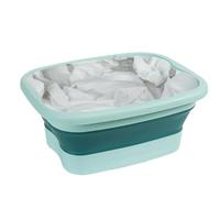 Vasca Pediluvio Bacinella Compatta Pieghevole Portatile Ammollo E | Portatile Per Piscina Fuori Ingresso Esterno Interno Patio Giardino Cortile Leggero Portatile Facile Puliz