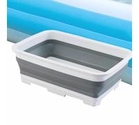 Vasca Pediluvio Pulitore Pieghevole Antiscivolo Portatile | Vasca Per Il Lavaggio Dei Piedi Dalla Sabbia In Spiaggia Post Allenamento, Uso Quotidiano, Casa, Esterno, Campeggio, Hotel,