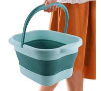 Vasca pediluvio - Vasca da bagno pieghevole per pediluvio, massaggio del rullo | Stazione di immersione per lo stress che riduce il fondo, contenitore per spa rilassante profondo, per la terapia