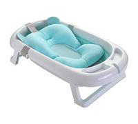 Vasca Per Bambini Vasca Per Bambini Pieghevole Vasca Per Neonati Vasca Pieghevole Con Rete Da Bagno Per 0-3 Anni Blu