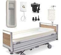 Vasca per Doccia, kit vasca da bagno con doccia per letto medico, vasca da bagno portatile in PVC con pompa elettrica, ausilio per il bagno a letto per disabili, anziani e pazienti allettati