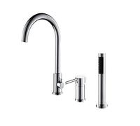 Vasca per doccia miscelatore tocco di bagno a 3 fori tocco con doccia a mano rubinetti vano vano da bagno set da bagno set vano da bagno mixer tocco doccia cromo-a/chrome-b
