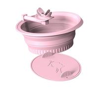 Vasca per ghiaccio pieghevole in silicone pieghevole per il viso per la cura della pelle e l'uso di viaggio Consulenza fredda