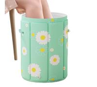 Vasca per i piedi, immersione del Mollet anti-ribaltamento, tubo pieghevole per immersione - per spa centro viaggi campeggio hotel dormitorio bagno donne uomini anziani anziani