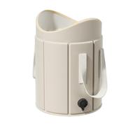 Vasca per immergere i piedi, al ginocchio, pieghevole, portatile, per | Design pieghevole spesso, manico integrato, bacino dell'acqua al ginocchio, per donne, adulti, famiglie, amici, nonna, nonno
