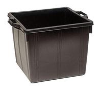 Vasca per Macerie Plastica 40x40x33 cm Capacità Litri 40 con 2 manici