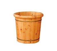 Vasca per pedicure in legno massaggio, vasca per pedicure, spa, massaggio, pedicure, pedicure, barili per pediluvio domestico, con coperchio con M per perseguire la felicità