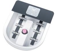 Beurer Foot Spa FB 60, Idromassaggiatore Plantare con Riscaldamento dell'Acqua, Idromassaggio, Massaggio Vibrante e 3 Zone di Temperatura