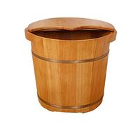 Vasca per pediluvio in legno con secchio per pediluvio, vasca per pediluvio per piedi in ammollo, vaschetta per pediluvio per piedi in ammollo, vasca per pediluvio per bambini e bambine. Chaser of