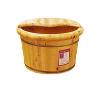 Vasca per pediluvio in legno per pediluvio, vasca per piedi per ammollo dei piedi, secchio con coperchio, secchio in legno per pedicure, bacino per piedi per adulti, presente, speranza di perseguire