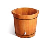 Vasca per pediluvio in legno per piedi in ammollo, bacino per piedi per adulti, secchio in legno per pedicure, vasca da bagno per pediluvio, secchio per pediluvio, super facile da usare, speranza di