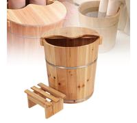 Vasca per pediluvio in legno, vasca per pediluvio profonda la casa, spa