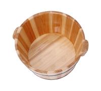 Vasca per pediluvio in legno, vasca robusta per pediluvio, sauna domestica,