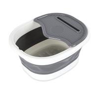 Vasca per pediluvio ionica pieghevole, adatta a tutte le macchine disintossicanti ioniche per pediluvio, vasca ionica per piedi con agopunti massaggianti, adatta per pedicure, spa e relax per donne e