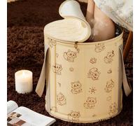 Vasca per pediluvio, pieghevole salvaspazio con manici, secchio per ammollo dei