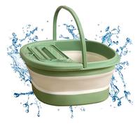 Vasca Per Pediluvio,Secchio Massaggiatore Pieghevole Per Il Bagno,Contenitore Per L'Ammollo Dei Piedi - Per Uomini E Donne, Anziani E Senior, Per Viaggi E Campeggio, Spa, Centro, Hotel, Dormitorio, E