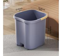 Vasca per pediluvio, secchio per lavaggio piedi con punti massaggianti, robusta