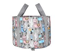 Vasca per pediluvio, vasca idromassaggio, bacinella massaggiante per dita dei piedi e caviglie, pieghevole, portatile, leggera, salvaspazio, a prova di perdite, in PEVA per il relax quotidiano e